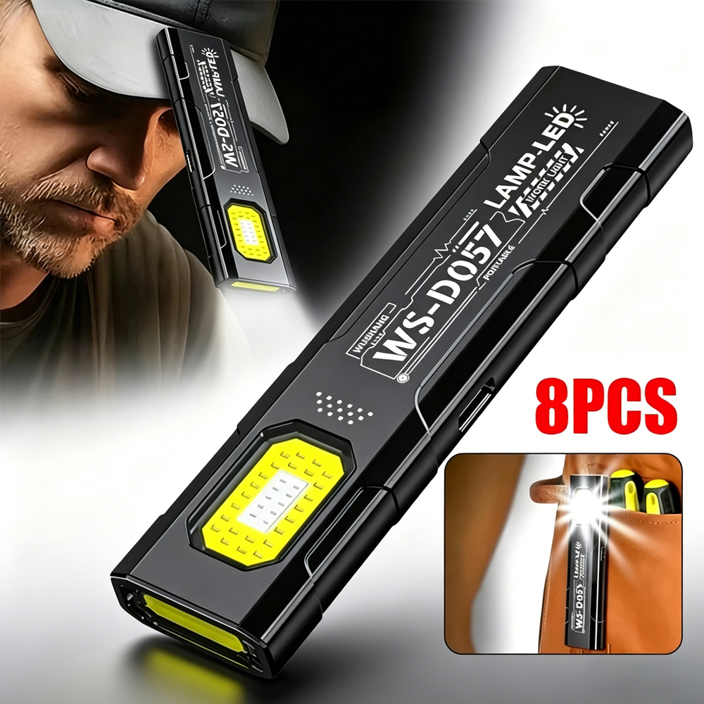 Outdoor Camping Adventure Lamp - Powerful Mini COB Keychain Flashlight 5