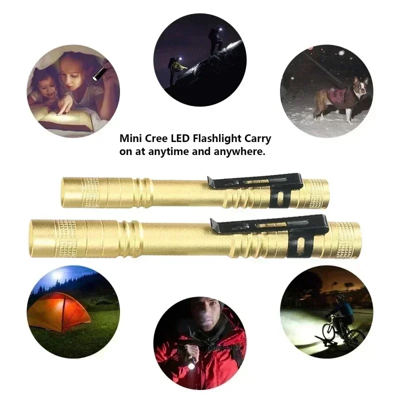 Mini Portable LED Pen Light wi - Outdoor Camping Light Portable のレビューと価格
