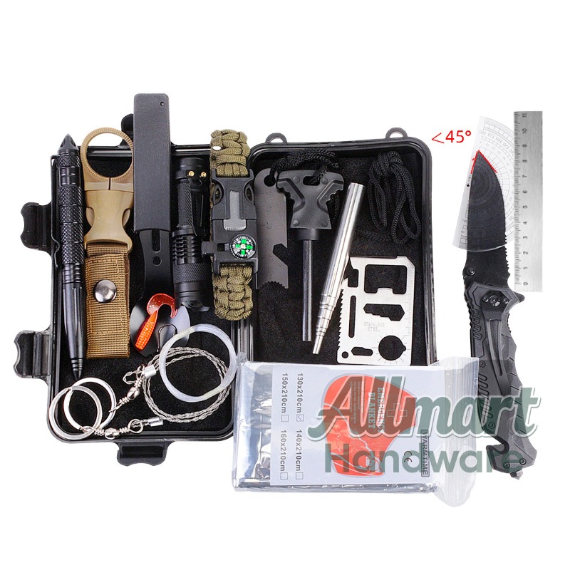 Multi functional portable EDC  - Outdoor Camping Kit のレビューと価格