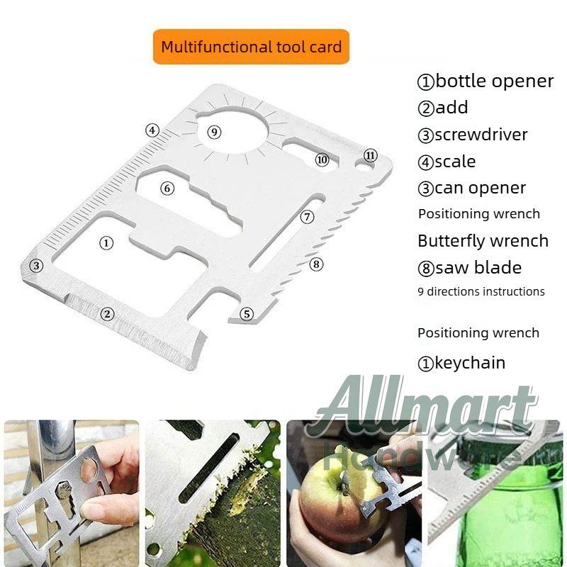 Multi functional portable EDC  - Outdoor Camping Kit のレビューと価格