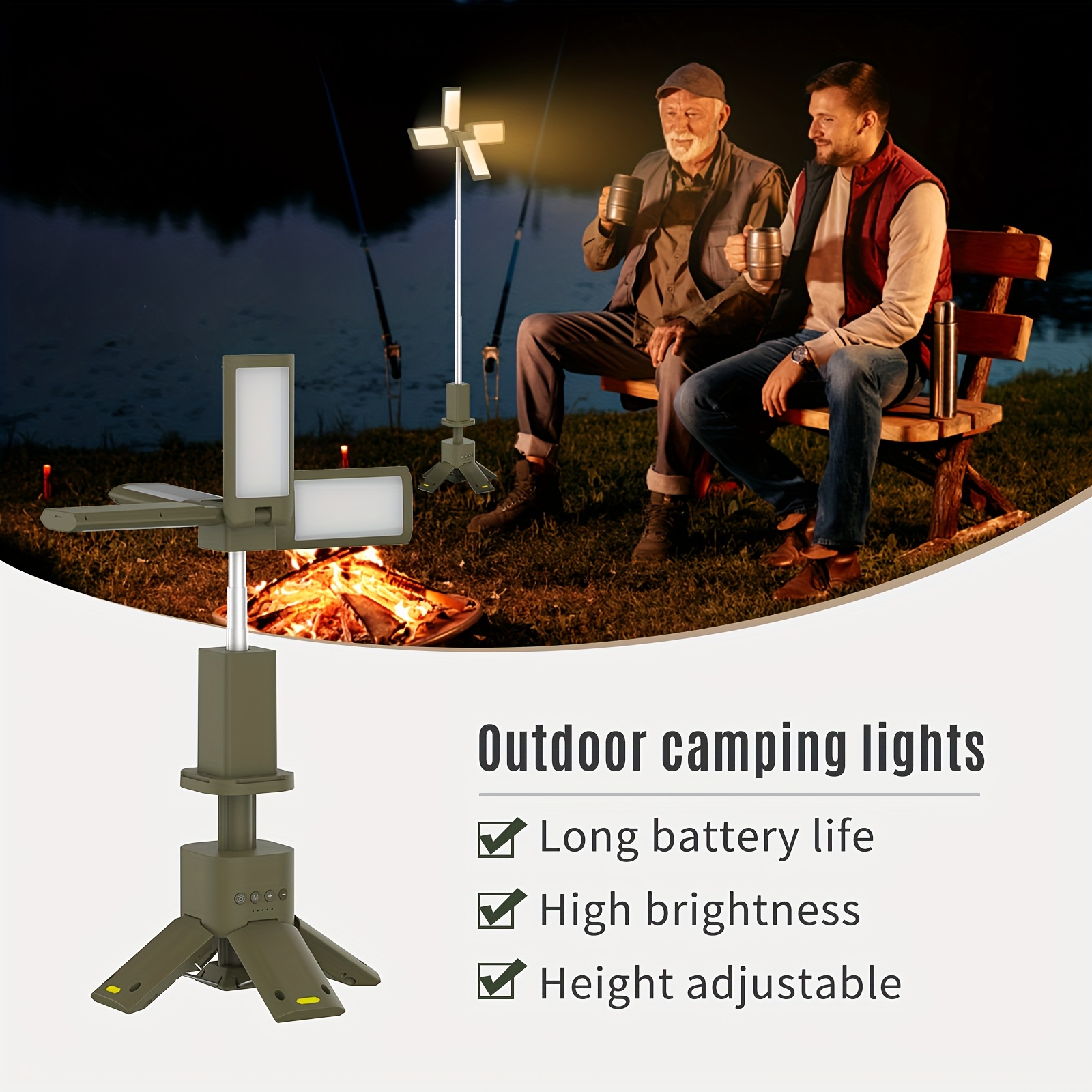 Camping Lantern, 14000mAh Rech - Outdoor Camping Tent のレビューと価格