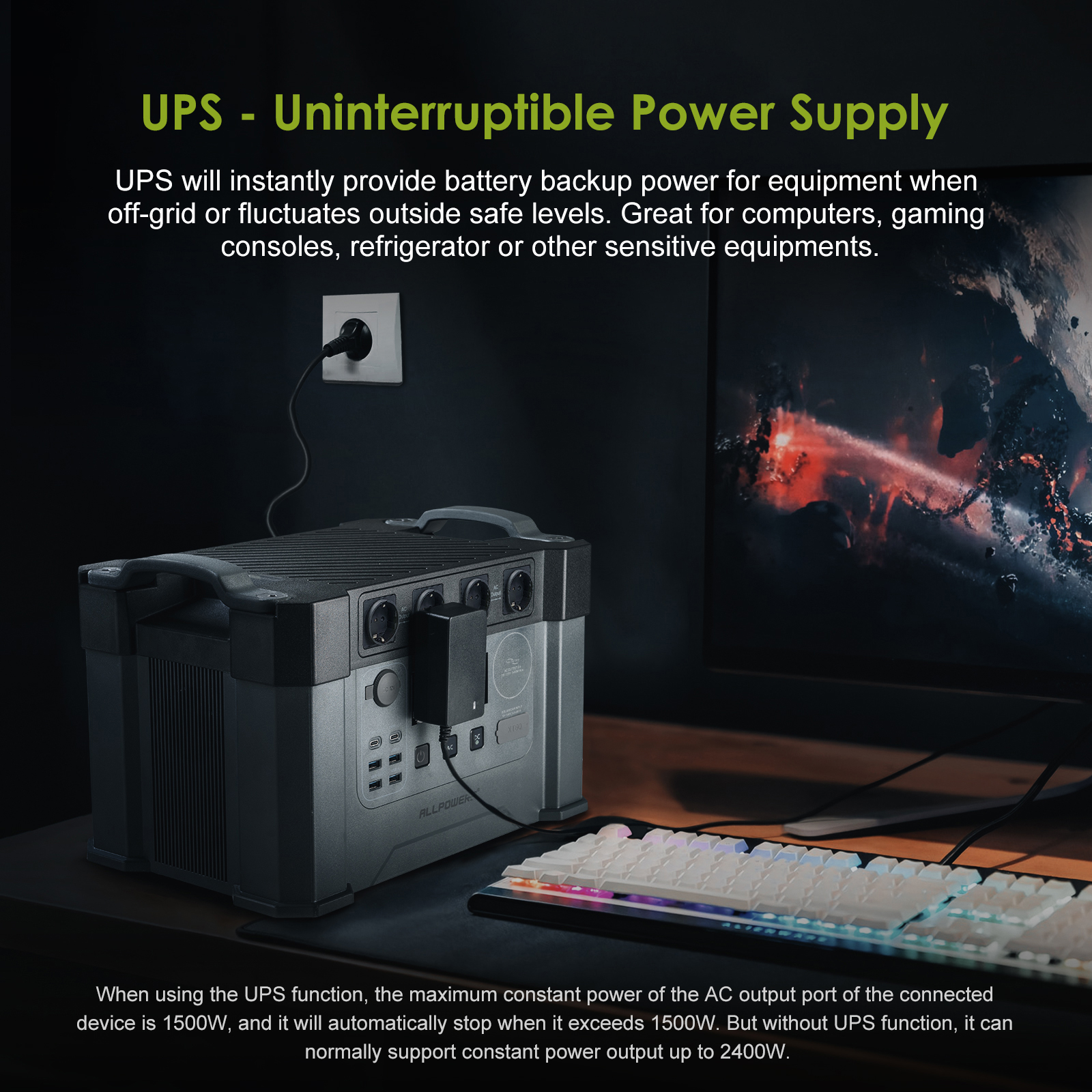 ALLPOWERS S2000 Pro Outdoor Ge - Outdoor Camping Kit のレビューと価格