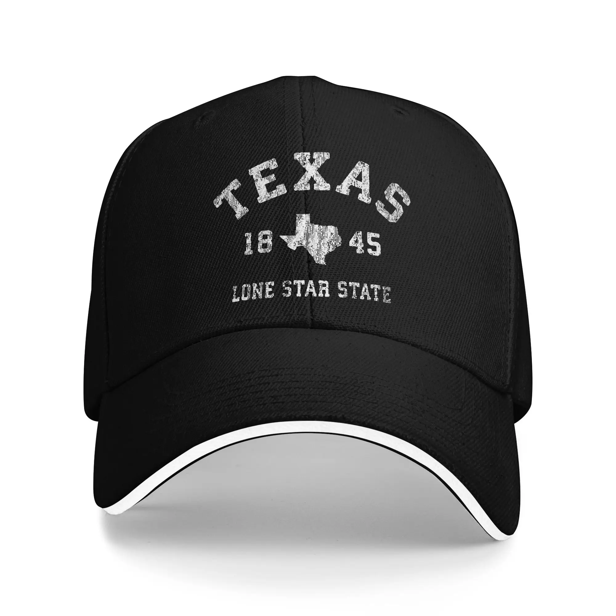 Washed Baseball Cap Texas Vint - Outdoor Camping In Texas のレビューと価格