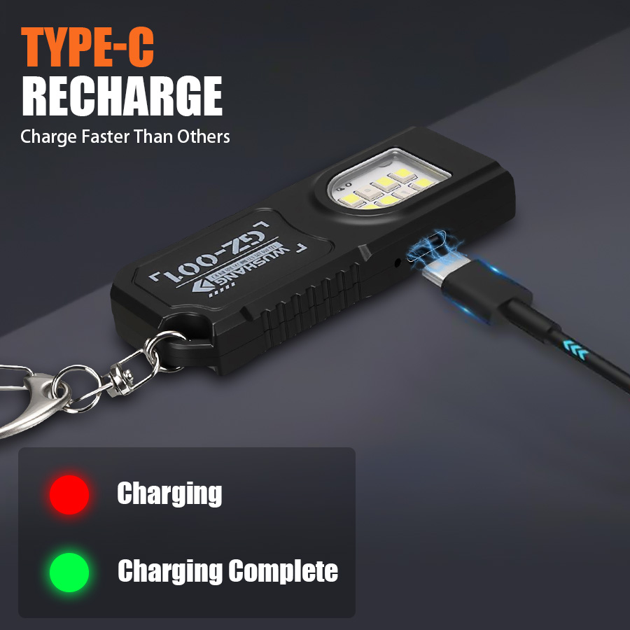 Powerful Mini COB LED Keychain - Outdoor Camping Adventure Lamp のレビューと価格
