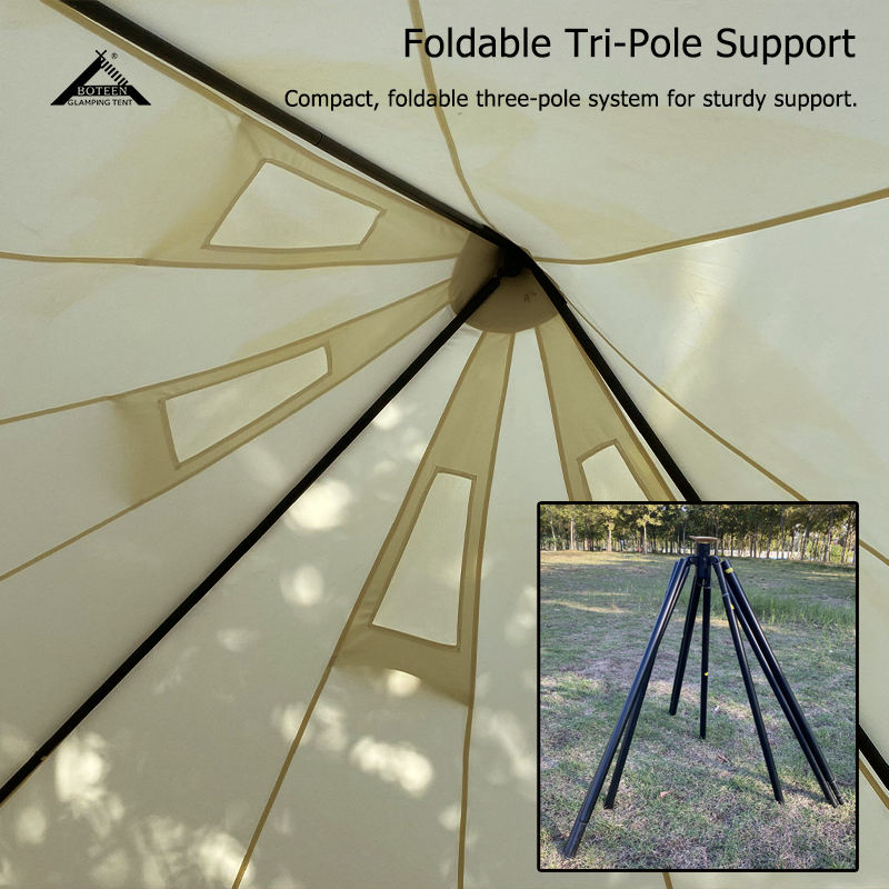 Outdoor Cotton Bell Tent No Ce - Outdoor Yurt Camping のレビューと価格