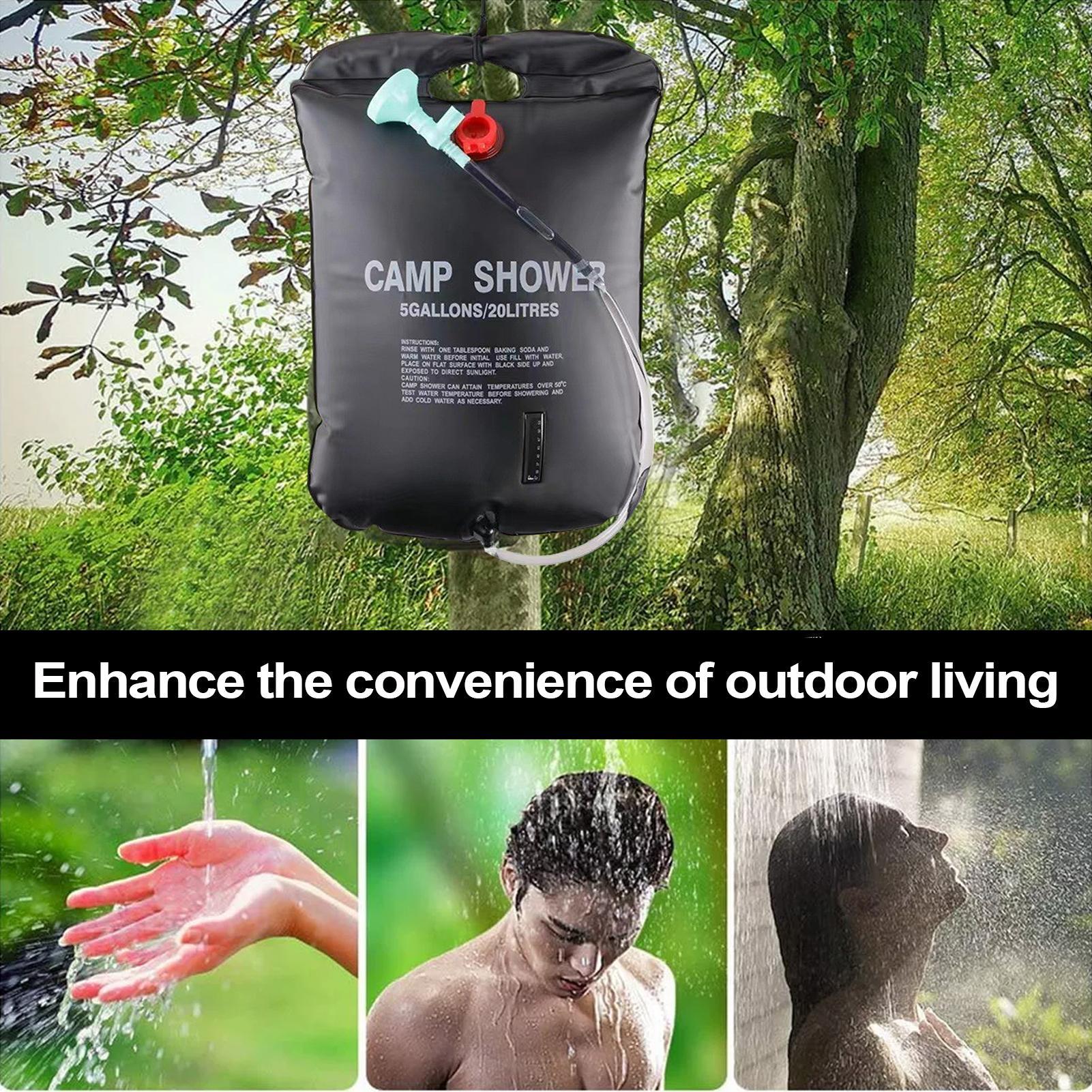 Outdoor Shower Bag Camping Wat - Outdoor Camping Hot Water Heater のレビューと価格