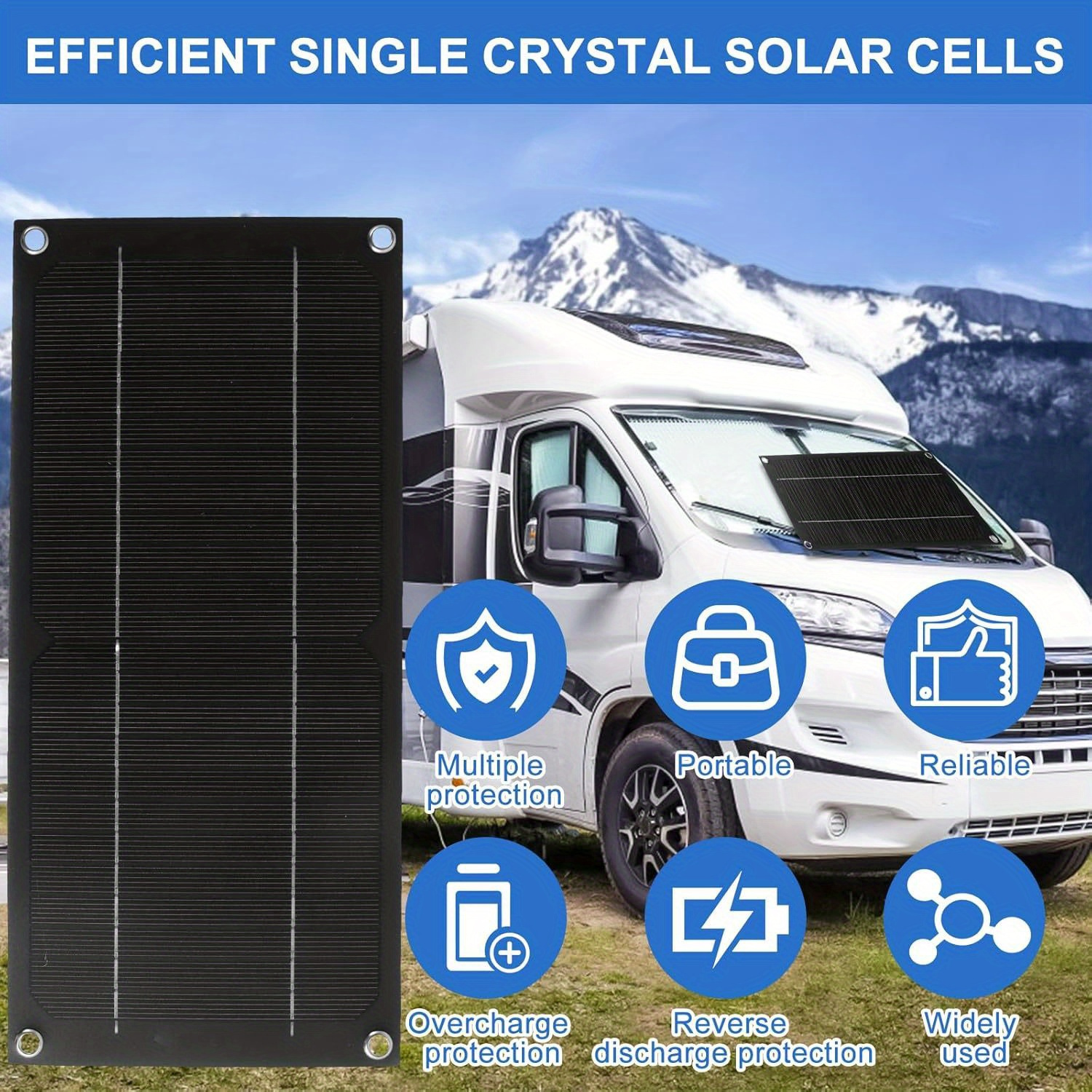 600W Monocrystalline Solar Pan - Outdoor Camping Kit のレビューと価格