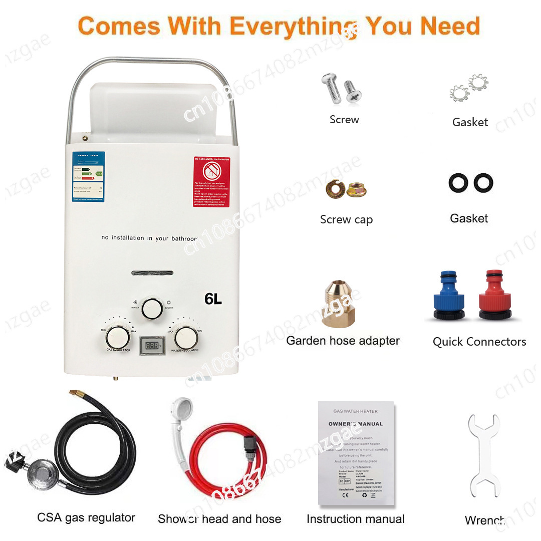 New Tankless Water Heater Outd - Outdoor Camping Hot Water Heater のレビューと価格
