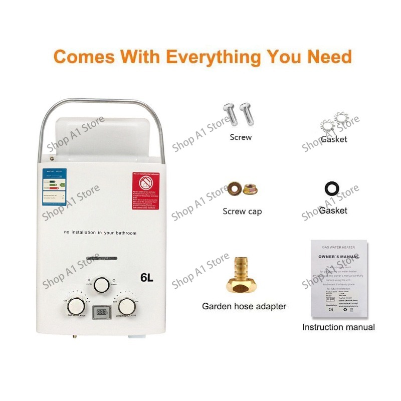 Water Heater 6L Outdoor Campin - Outdoor Camping Hot Water Heater のレビューと価格