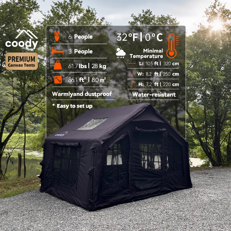 YTYIN Coody 8.0 Inflatable Air - Outdoor Camping And Glamping のレビューと価格