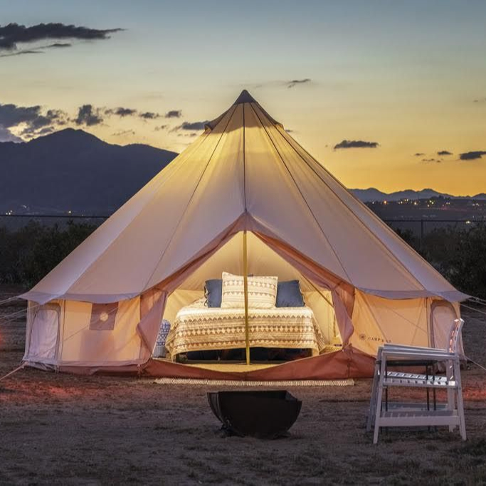 Waterproof Outdoor Glamping Te - Outdoor Yurt Camping のレビューと価格