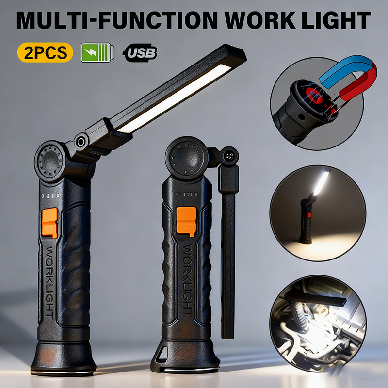 Portable COB LED Flashlight US - Outdoor Camping Light Portable のレビューと価格