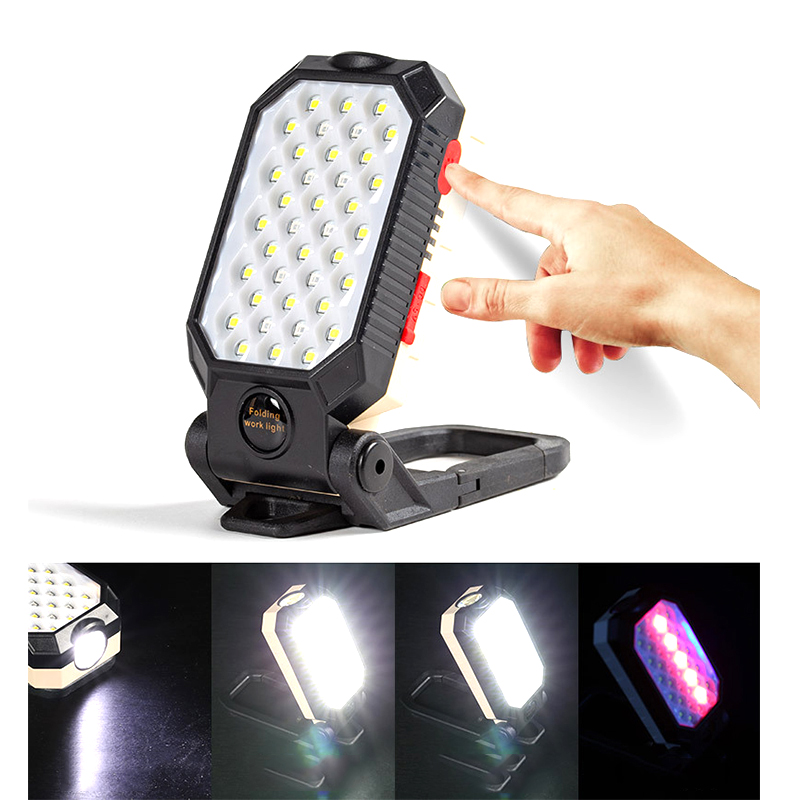 USB Rechargeable COB Work Ligh - Outdoor Camping Light Portable のレビューと価格