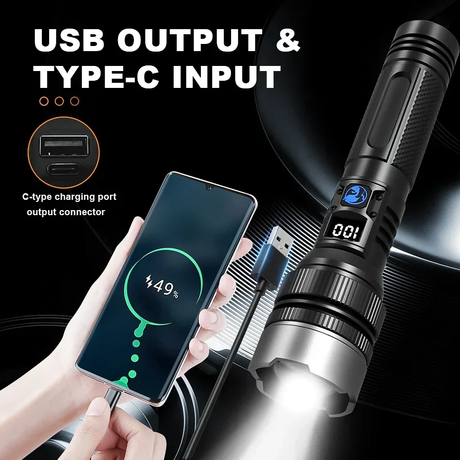 Ultra-Bright Rechargeable Flas - Outdoor Camping Adventure Lamp のレビューと価格