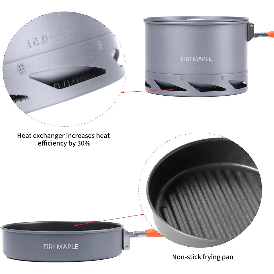 Fire-Maple Feast 4 Piece Campi - Outdoor Camping Kit のレビューと価格
