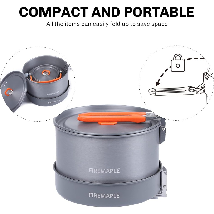 Fire-Maple Feast 4 Piece Campi - Outdoor Camping Kit のレビューと価格