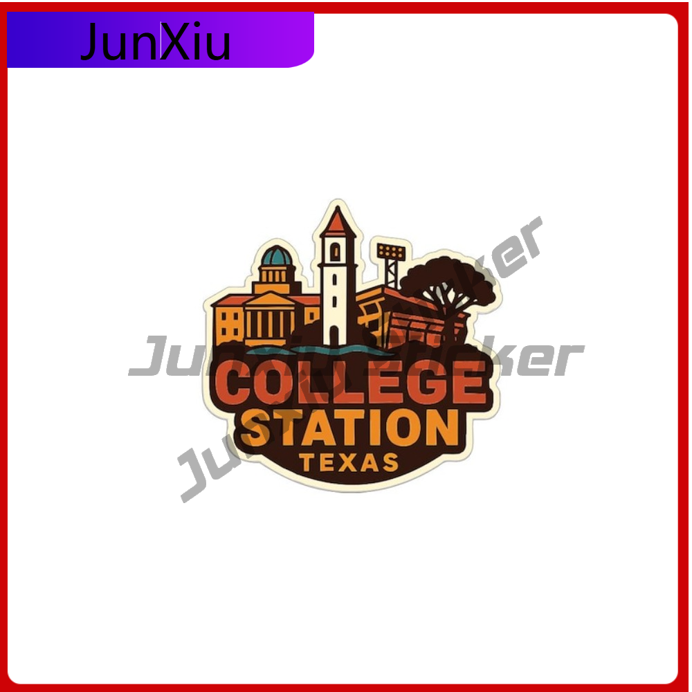 College Station Texas Sticker  - Outdoor Camping In Texas のレビューと価格