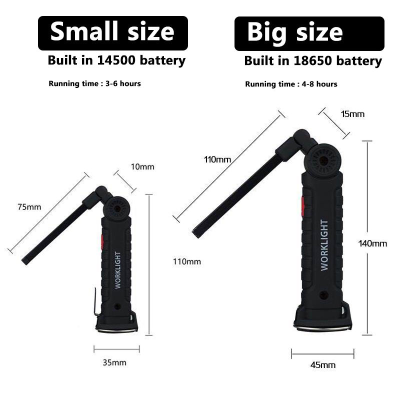 Portable Fold LED Flashlight S - Outdoor Camping Light Portable のレビューと価格