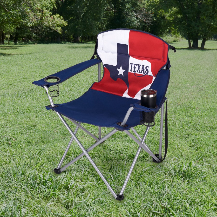Texas Big Tall Camp Chair with - Outdoor Camping In Texas のレビューと価格