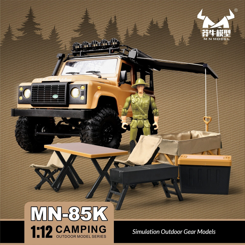 Mn Model Mn-85k 1:12 Scale Sim - Outdoor Camping Kit のレビューと価格