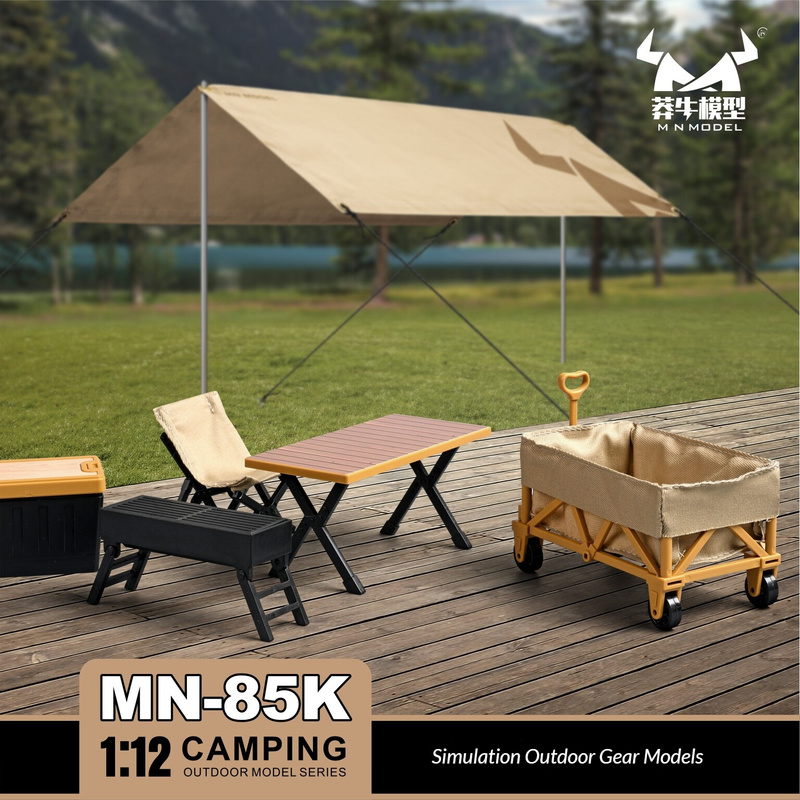 Mn Model Mn-85k 1:12 Scale Sim - Outdoor Camping Kit のレビューと価格