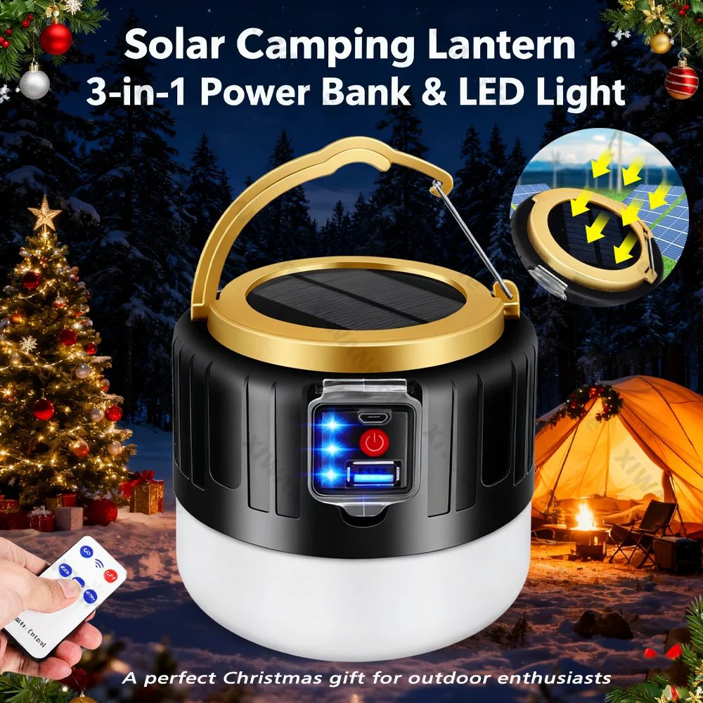 All-in-1 Solar Camping Lantern - Outdoor Camping Light Ideas のレビューと価格