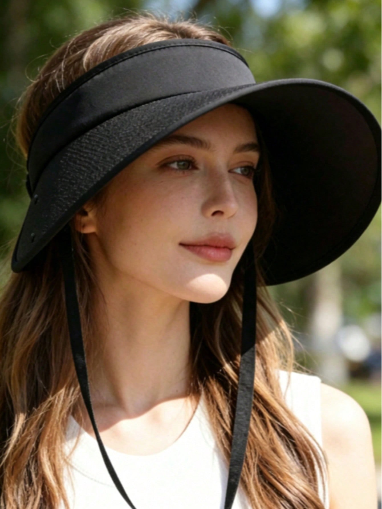 1pc Adjustable Brimmed Sun Hat - Outdoor Camping Activities For Adults のレビューと価格