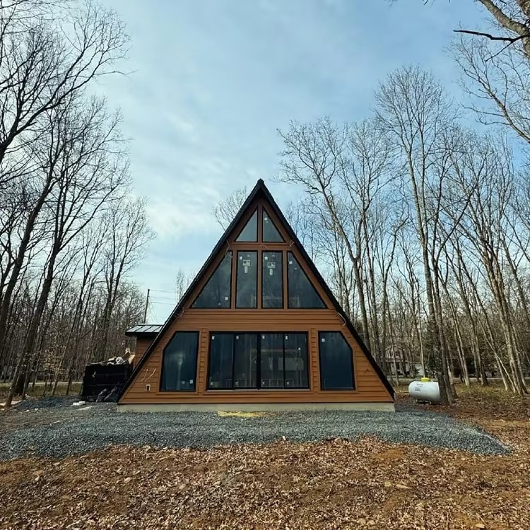 Customizable Triangular Wooden - Outdoor Camping And Glamping のレビューと価格