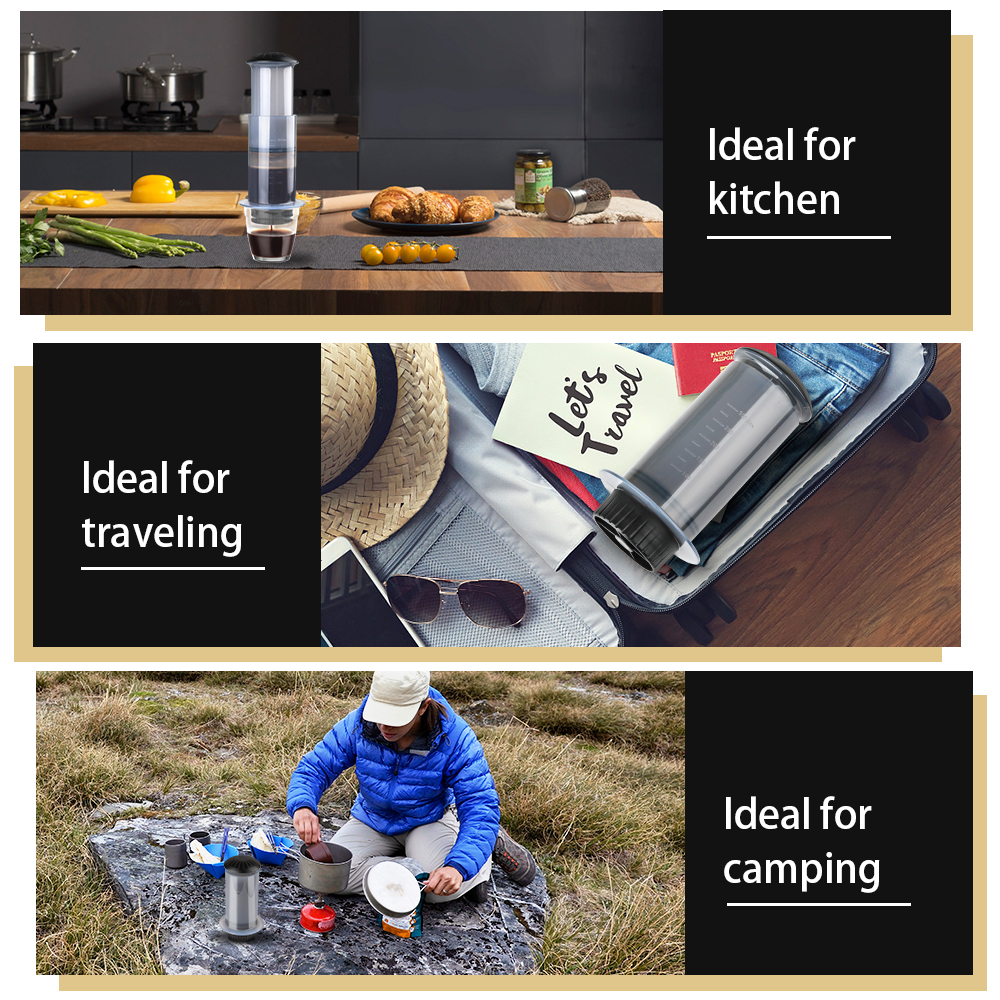 Portable Coffee Tea Maker for  - Outdoor Camping Kit のレビューと価格