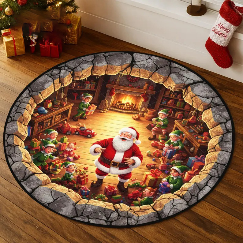 Texas Star Area Rug Round Brow - Outdoor Camping In Texas のレビューと価格