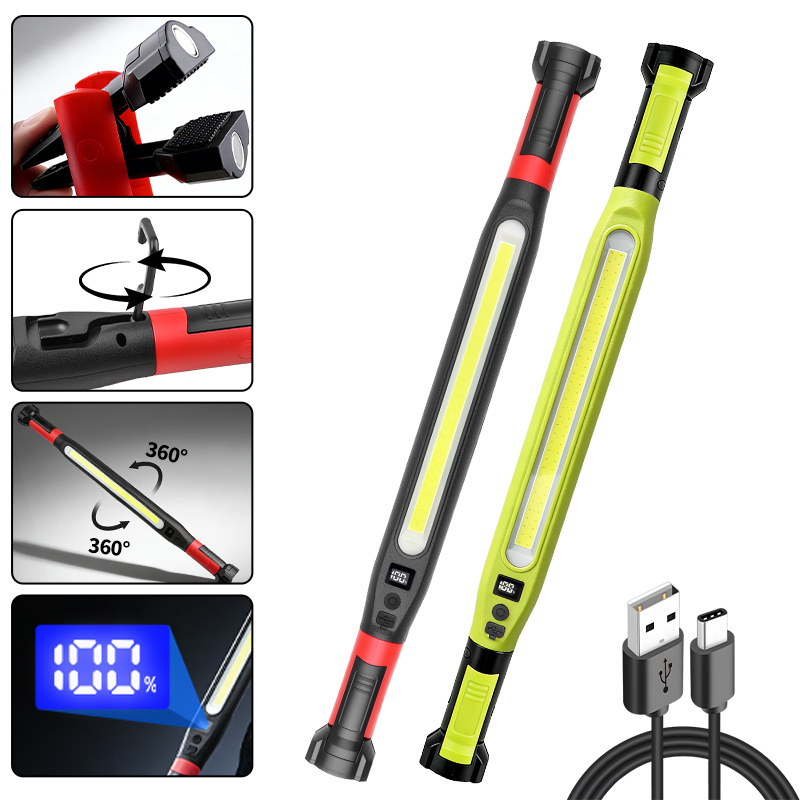 COB Work Light Type‑C Recharge - Outdoor Camping Adventure Lamp のレビューと価格