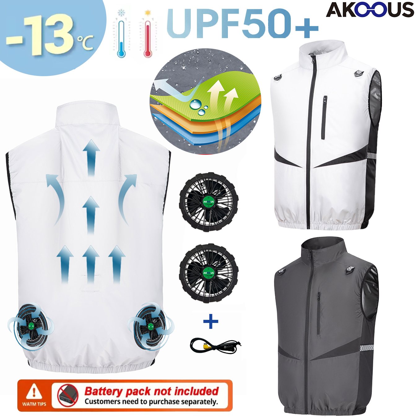 12V/5V USB Men Cooling Fan Ves - Outdoor Camping Air Conditioner のレビューと価格