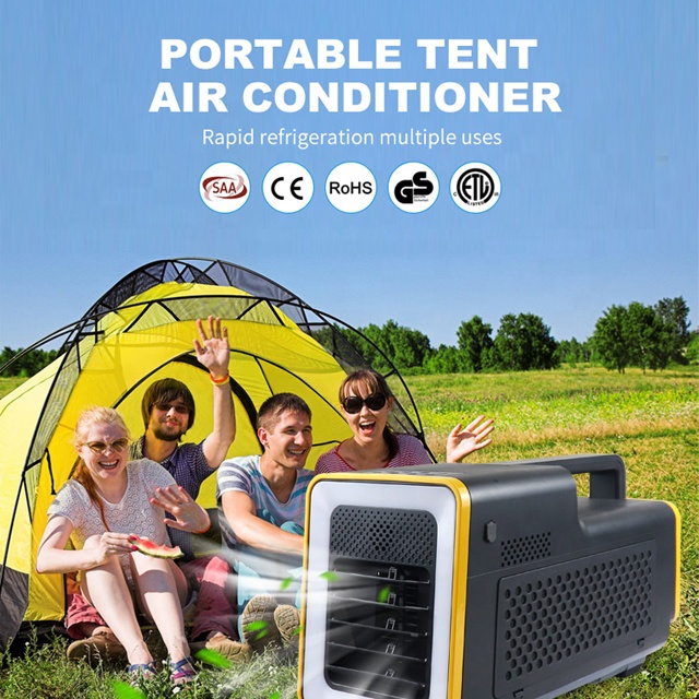 Portable 1500BTU Outdoor Trave - Outdoor Camping Air Conditioner のレビューと価格