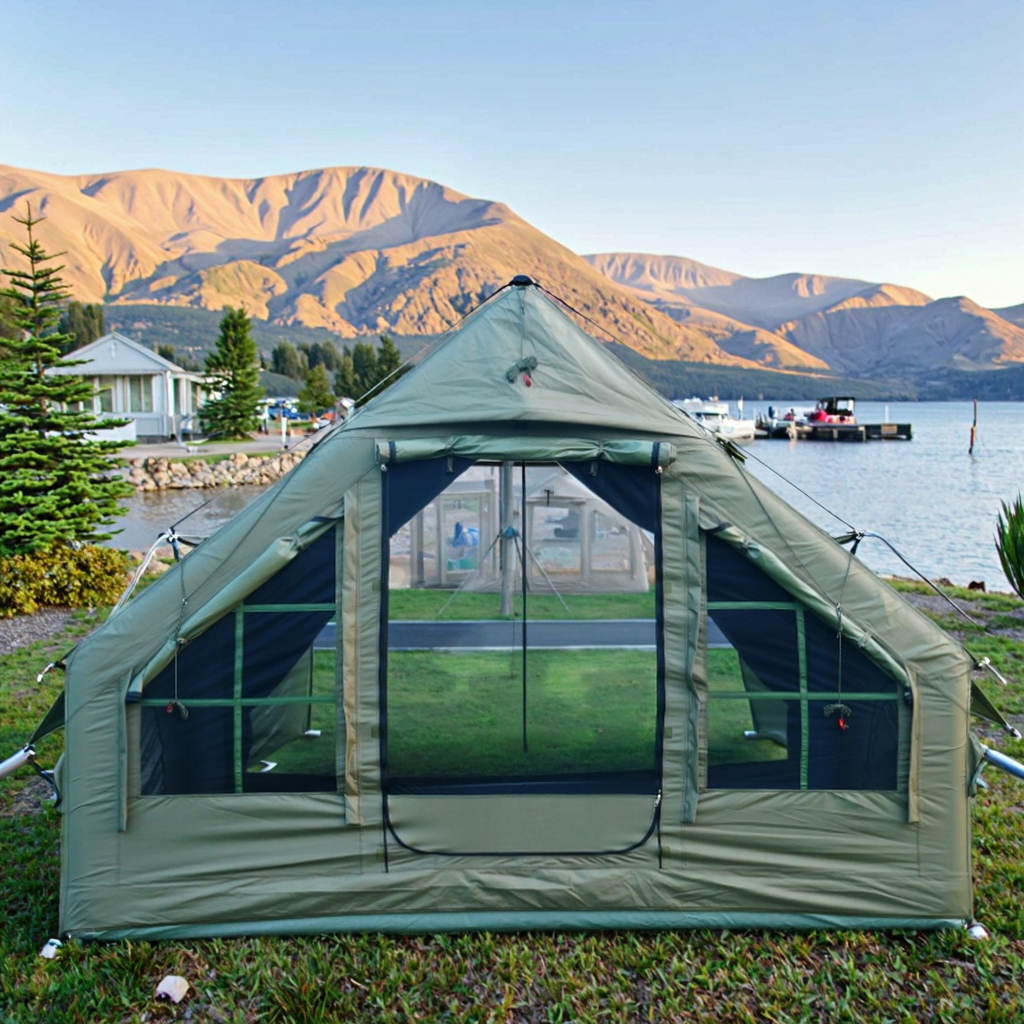 Waterproof Inflatable Air Tent - Outdoor Camping Tent のレビューと価格