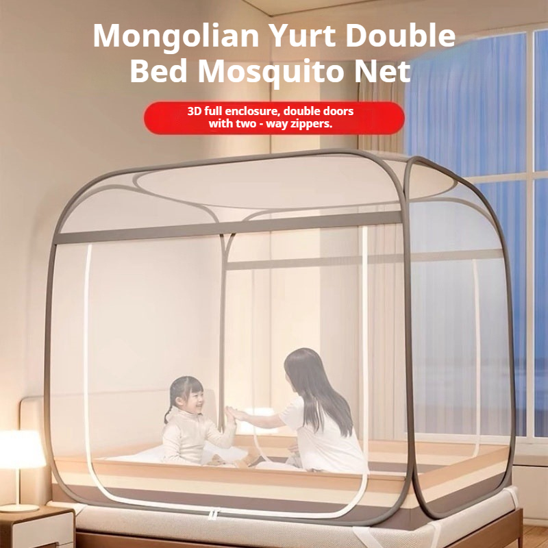 Mongolian Yurt Double Bed Mosq - Outdoor Yurt Camping のレビューと価格