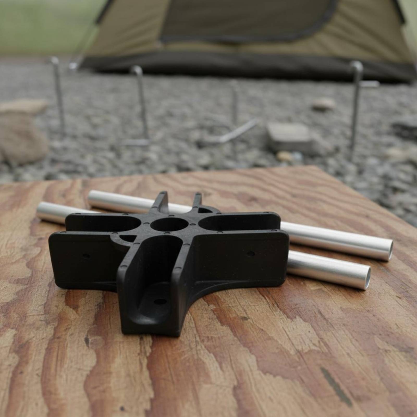 Oval Tube Connector Base Long- - Outdoor Camping Kit のレビューと価格