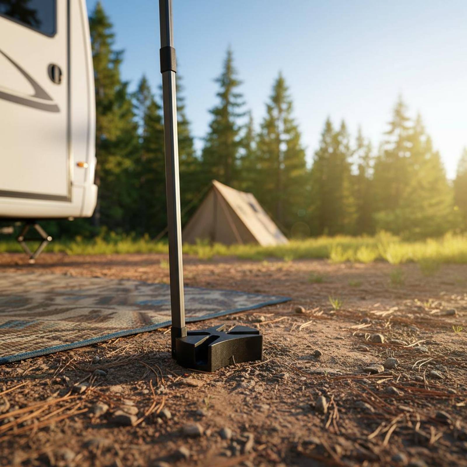 Oval Tube Connector Base Long- - Outdoor Camping Kit のレビューと価格