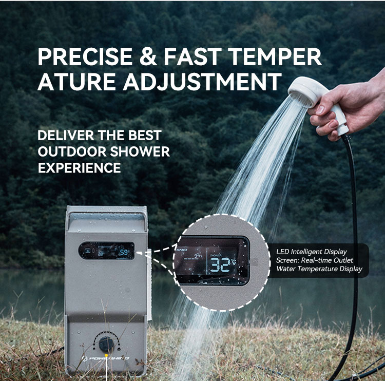 Outdoor Water Heater lpg Campi - Outdoor Camping Hot Water Heater のレビューと価格