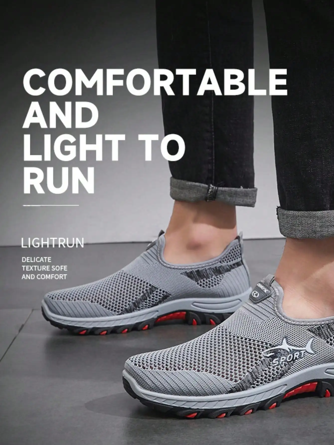 Men's Breathable Slip On Mesh  - Outdoor Camping Activities For Adults のレビューと価格