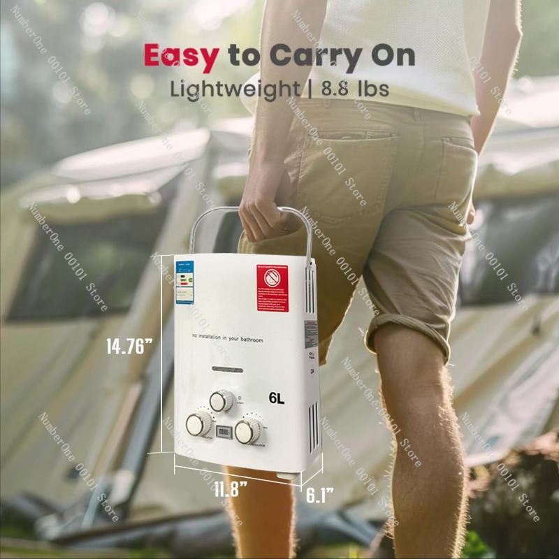Propane LPG  Gas Tankless Wate - Outdoor Camping Hot Water Heater のレビューと価格