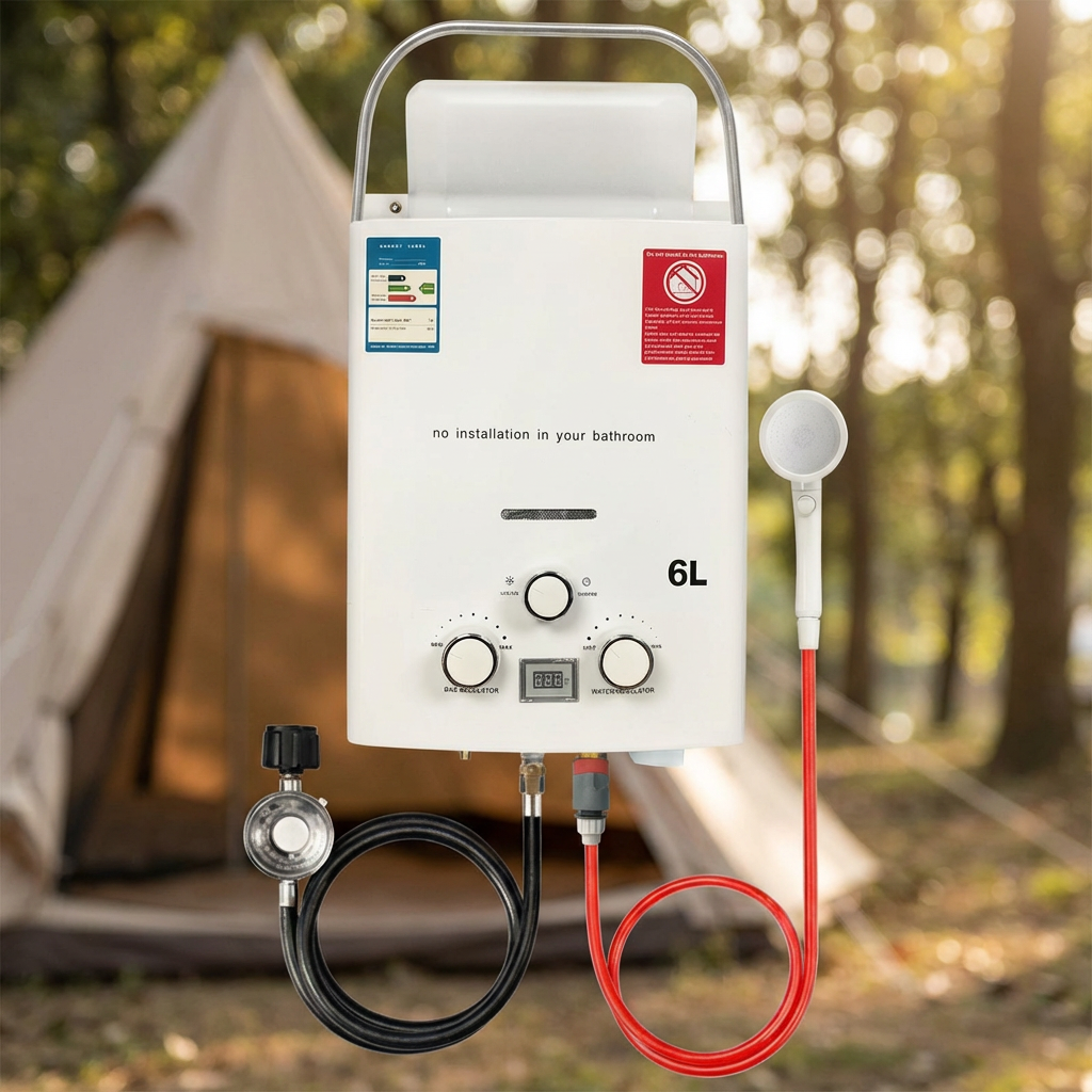 New Portable Gas Water Heater  - Outdoor Camping Hot Water Heater のレビューと価格