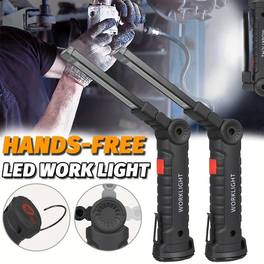 New Portable COB LED Flashligh - Outdoor Camping Adventure Lamp のレビューと価格