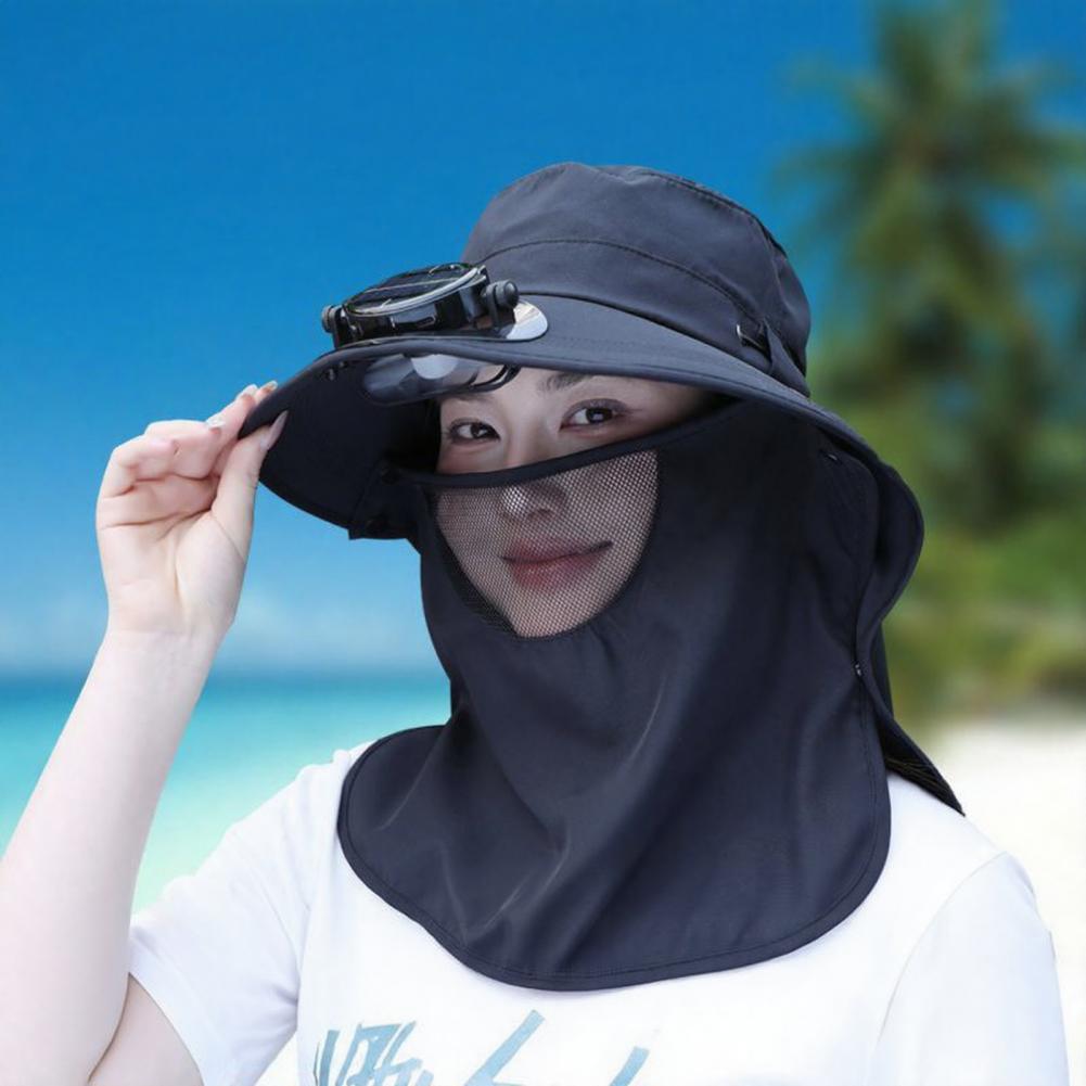 Solar Fan Hat Active Sun Hat L - Outdoor Camping Activities For Adults のレビューと価格