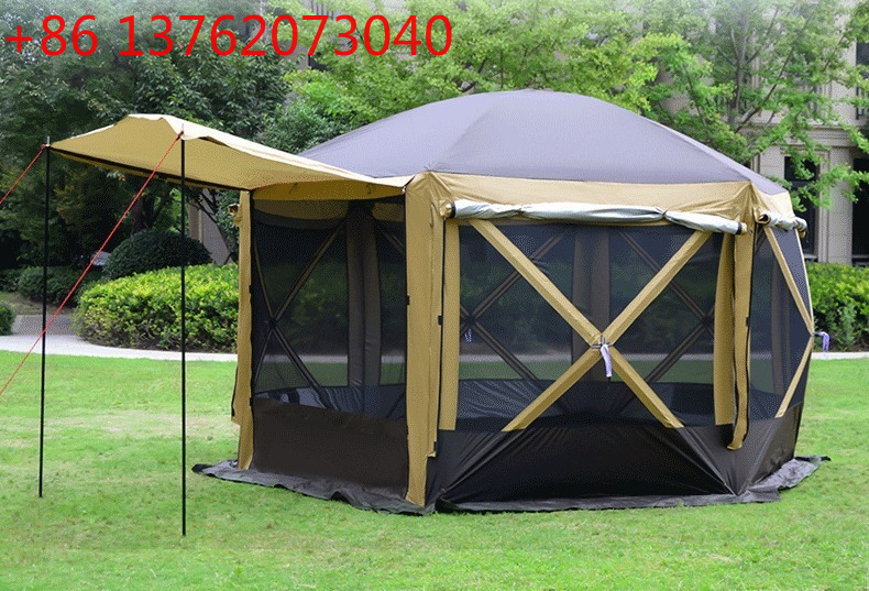 Hexagonal tent, large canopy,  - Outdoor Yurt Camping のレビューと価格