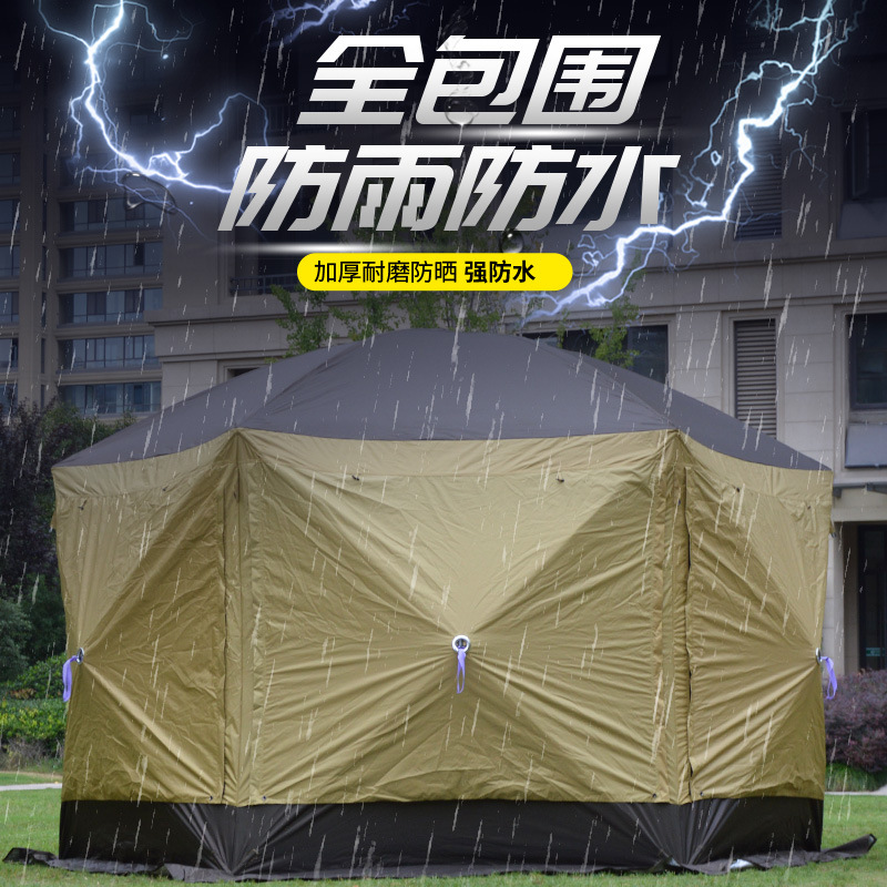 Hexagonal tent, large canopy,  - Outdoor Yurt Camping のレビューと価格