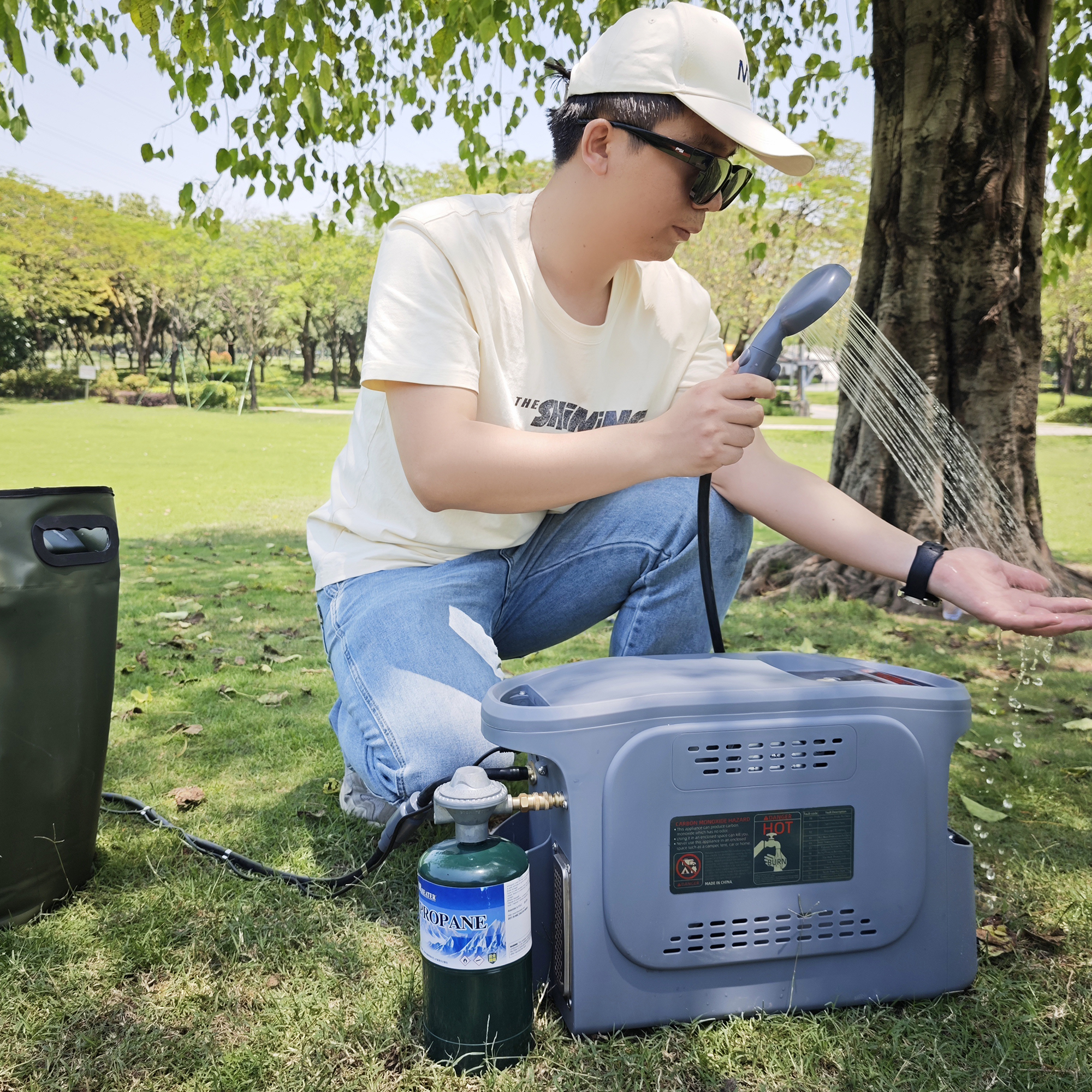 ATVPortable Tankless Hot Water - Outdoor Camping Hot Water Heater のレビューと価格