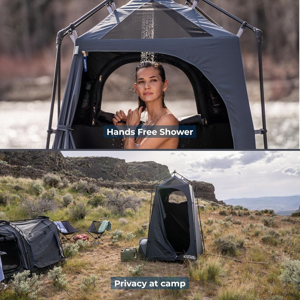 Portable Outdoor Shower Tent w - Outdoor Camping Tent のレビューと価格
