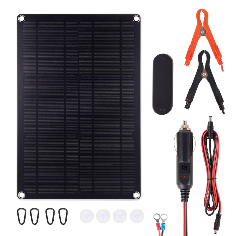 20W Solar Panel Kit High Conve - Outdoor Camping Kit のレビューと価格