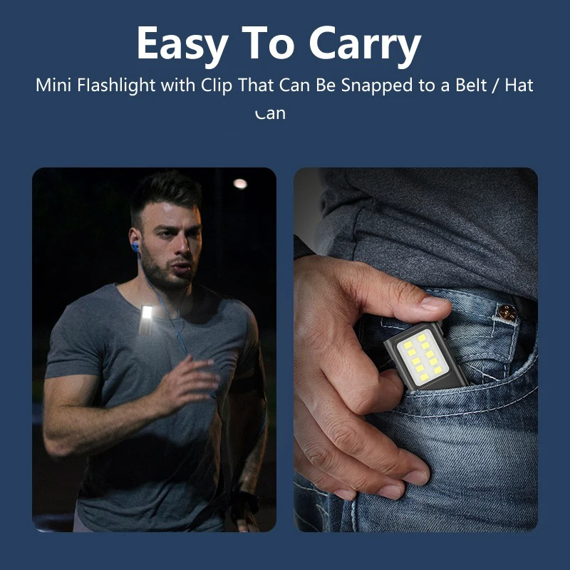 1-5PCS Rechargeable EDC Flashl - Outdoor Camping Adventure Lamp のレビューと価格