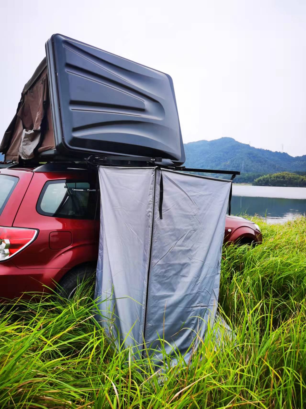 Outdoor Roof Top Shower Toilet - Outdoor Camping Tent のレビューと価格